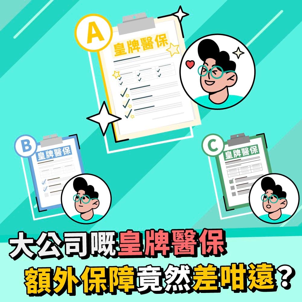 [自願醫保] 大型跨國保險公司自願醫保  額外保障項目大比併